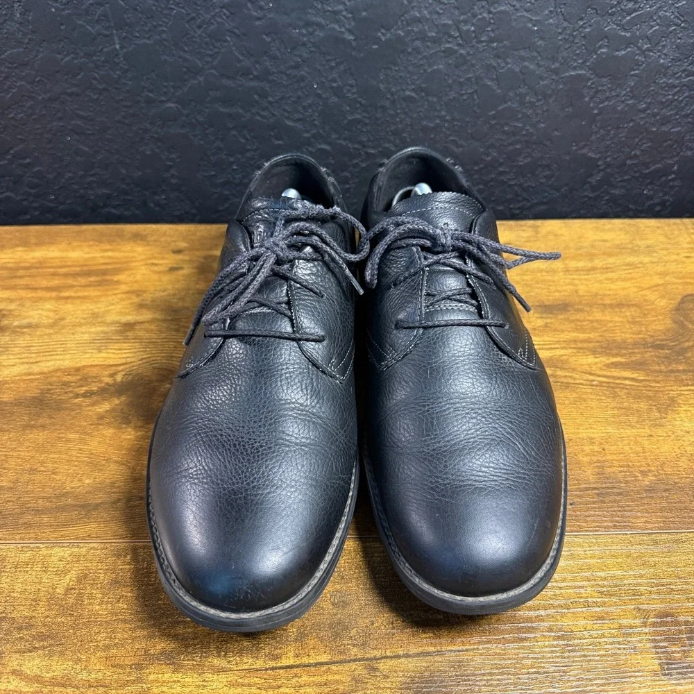 Timberland Kendrick A12BD Black Full Grain Leather Oxford Mens Size 11 US